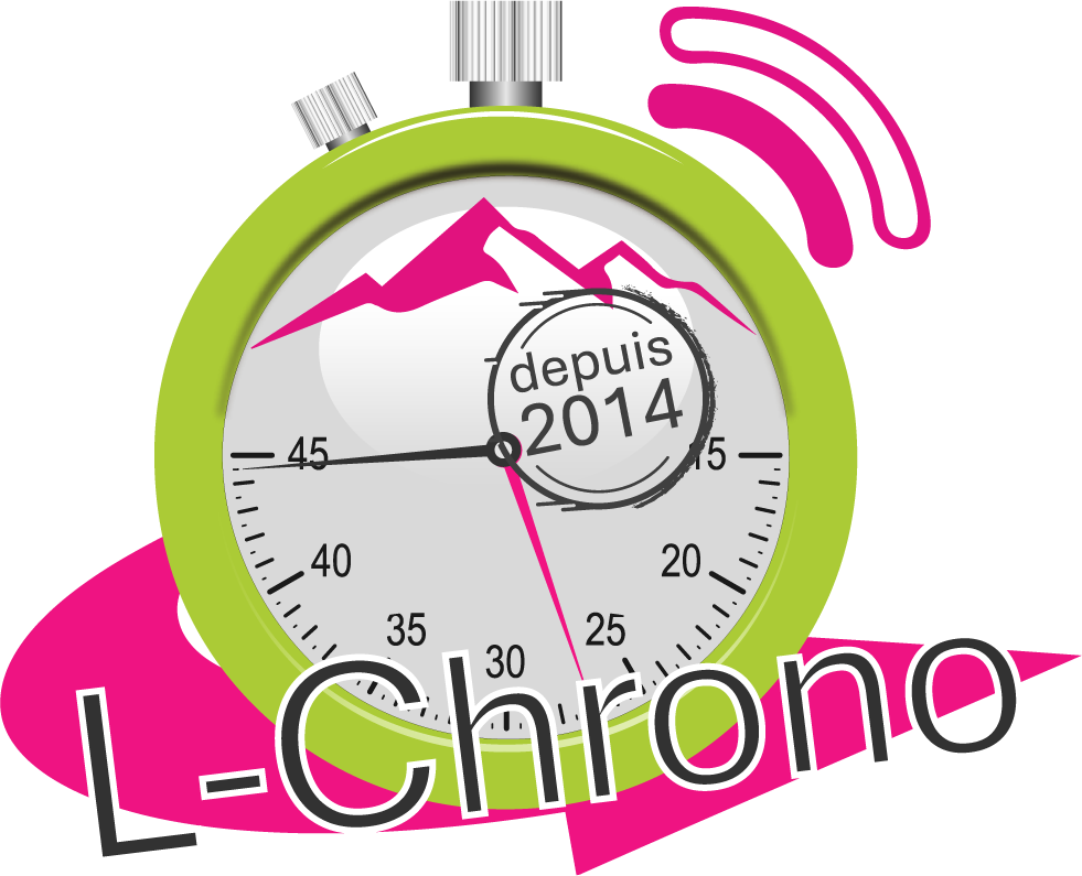 L-Chrono – Chronométrage sportif Gestion informatique Suivi live Logo
